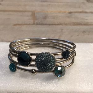 Blue Silver Bracelet